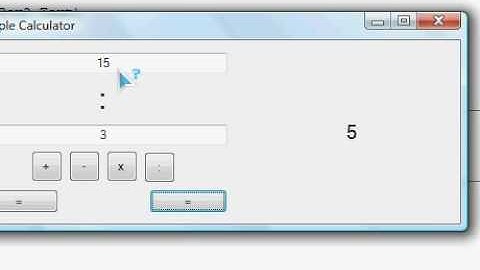 VB 2008 - Nice Simple Calculator