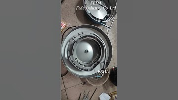 FEDA Customized vibration bowlfor sorting material and automatic feeding #machine #metal #auto