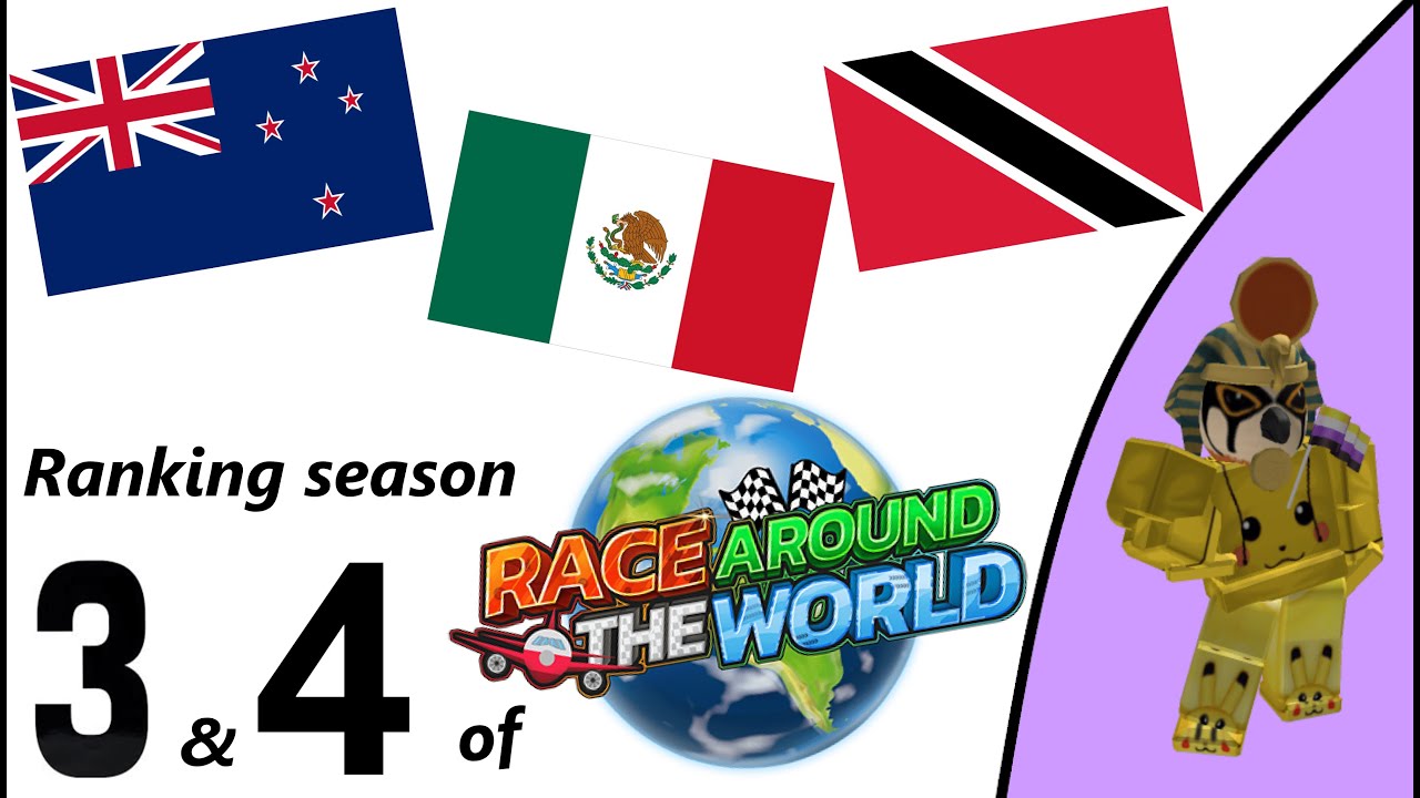 Ranking ALL season 3 and 4 maps in Race Around The World! - YouTube