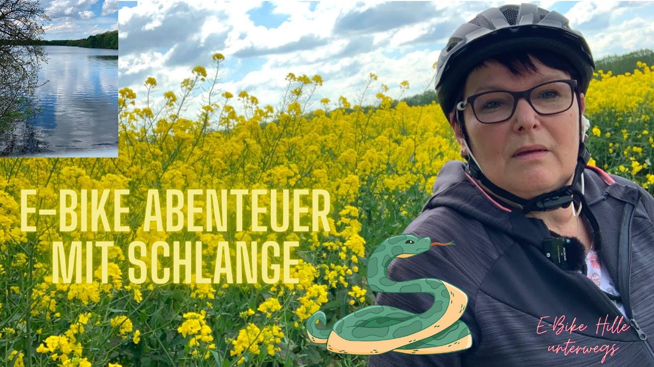 E-Bike Abenteuer mit Schlange... um die Thülsfelder-Talsperre