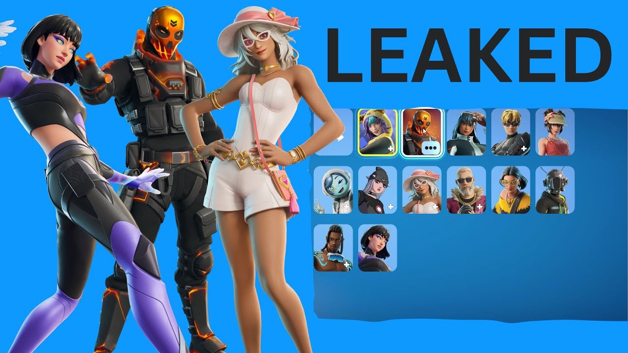 Fortnite LEAKED Skins and Emotes v36.30 Update