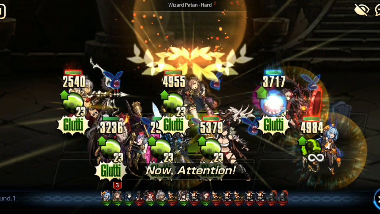 [Brown Dust] Hard Patan 16 Turns