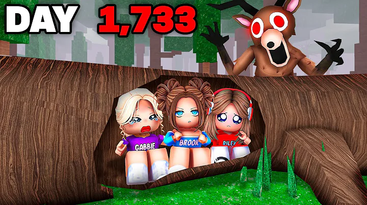 We Survived IN A LOG For 99 Nights In The Forest..