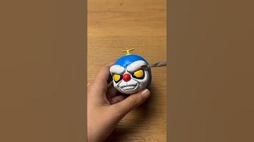 3D Printed Chibi Muscle Doraemon - Painting #doraemon #ドラえもん #miniature