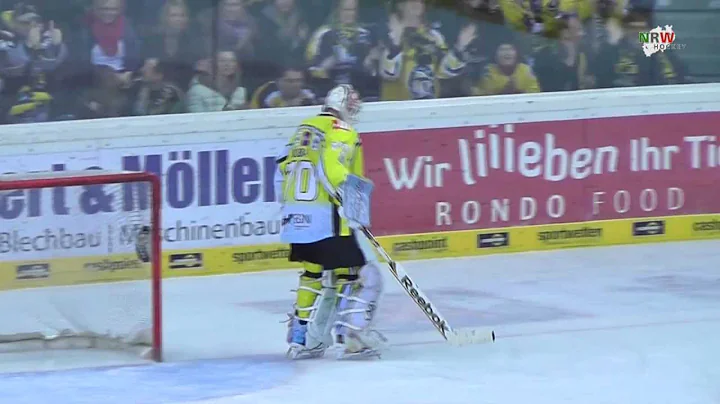 Eishockey: Tom Duba Penaltysave gegen Alexander Ob...