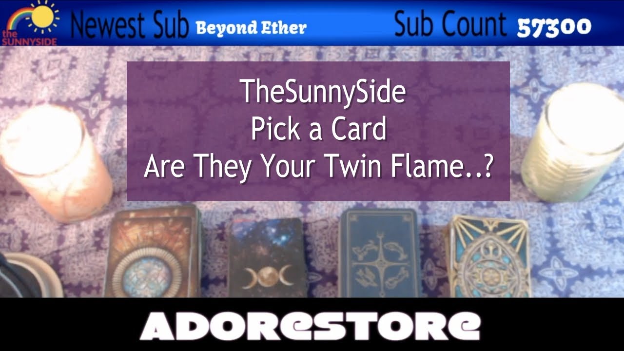 Pick a Card Tarot: Are They Your Twin Flame..? - YouTube