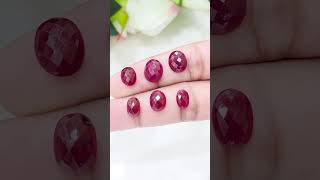 Best For Jewelry Making Natural Ruby Rose Cut Shandar Gems Jaipur Wholesale #gemstone #crystal #ruby