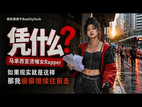 凭什么｜有人出生就在终点 有人拼到遍体鳞伤｜热血励志Rap｜马来西亚烫嘴女Rapper｜现实很骨干Realityfxxk