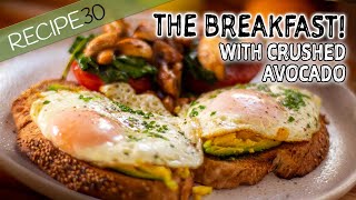 This is the breakfast you want! (with avocado)