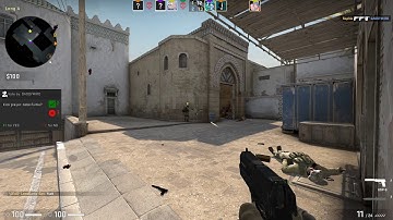 cs go spinbot dualies ace dust2 long a