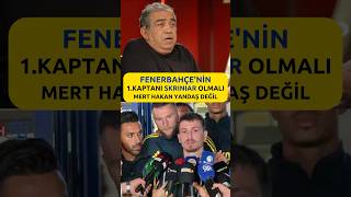 Fenerbahçenin 1. Kaptanı Skriniar Olmalı, Mert Hakan Değilbülent Timurlenk Çe