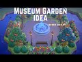 How to Build a BEAUTIFUL COTTAGECORE Museum Garden (Speed Build) | Animal Crossing: New Horizons