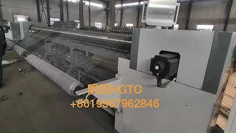 CNC hexagonal mesh machine