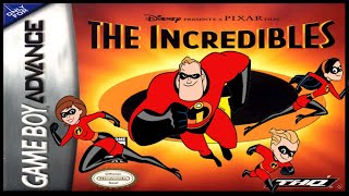 The Incredibles - GBA Playthrough #56 【Longplays Land】