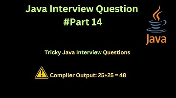 Tricky Java Interview Questions | Java Interview Question part 14