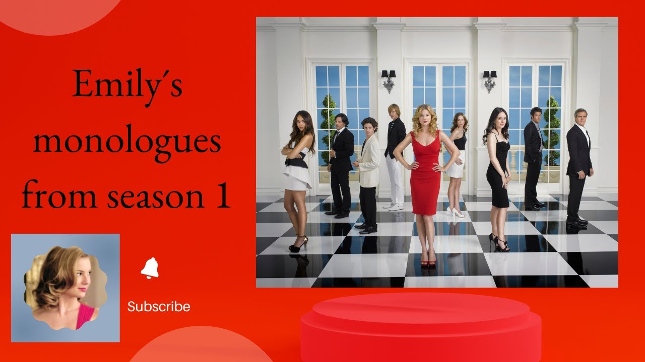 Revenge monologues 📺 season 1