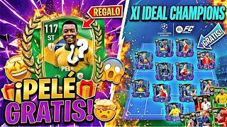 🎁¡PELÉ de REGALO en FC MOBILE!? +120 GRL GRATIS! XI IDEAL de la CHAMPIONS! 🤩🤯