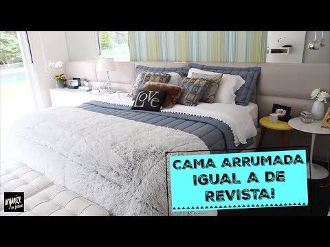 COMO ARRUMAR A CAMA IGUAL A DE REVISTA! - DICAS E TRUQUES | Organize sem Frescuras®️