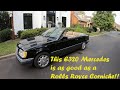 Review of 1995 Mercedes E320 Cabriolet...It's as good as a Rolls-Royce Corniche!!!