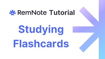 RemNote Tutorial - Studying Flashcards