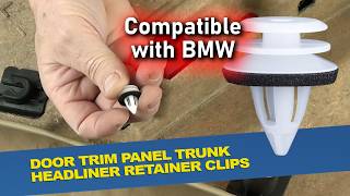 Rexka Door Trim Panel Retainer Clips