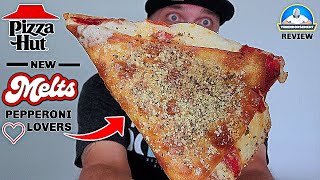 Pizza Hut® Melts Review!  | Pepperoni Lover's Melt  | theendorsement
