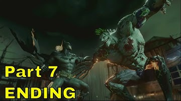 Batman Arkham Asylum Walkthrough - Part 7 - ENDING (Hard Mode)