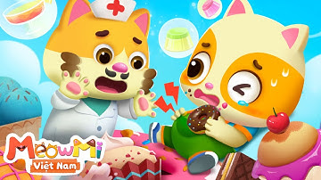 Đồ ăn vặt đều không tốt | Món ăn tốt cho sức khỏe | Nhạc thiếu nhi | MeowMi Gia đình những chú mèo