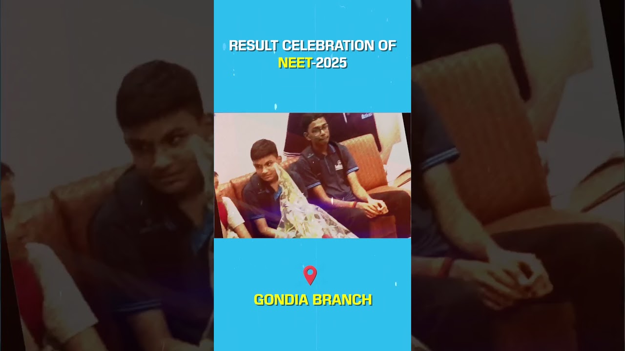 Aakash Gondia Branch Applauds NEET & JEE 2025 Champions 🏆