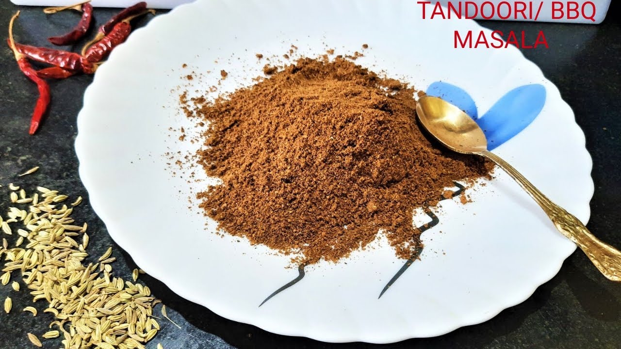 Tandoori Masala Powder Recipe Homemade Best Tandoori Tikka Spice mix Indian BBQ Masala