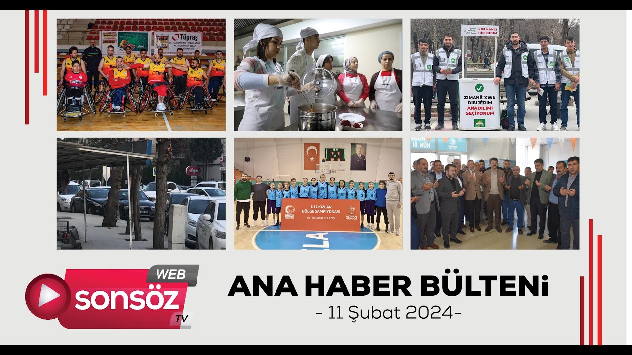 11 Şubat 2024 Batman Ana Haber B&uuml;lteni