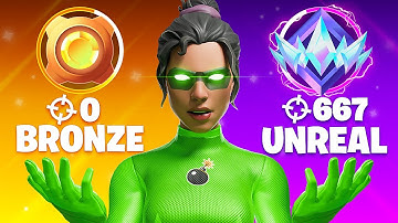 How many kills from Bronze to Unreal in Solo Ranked?