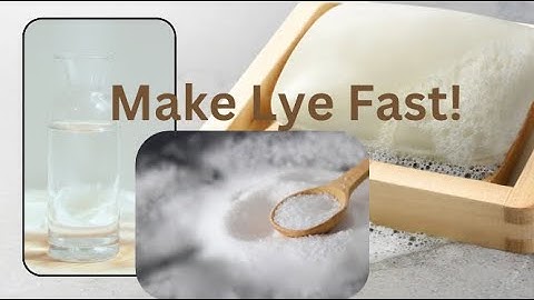 How to make 50/50 Lye Solution? Why is it Made? I Chit Chat w/ me ^^