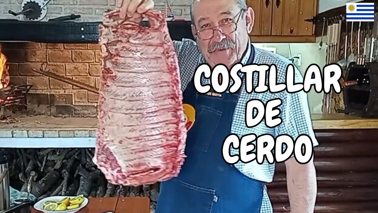 Animate a ASAR este #COSTILLAR DE CERDO a las BRASAS. Try grilling this #porkribs over charcoal.