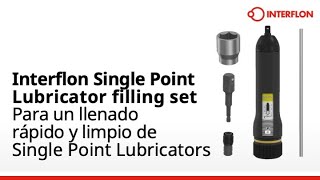 Interflon Single Point Lubricator Filling Set