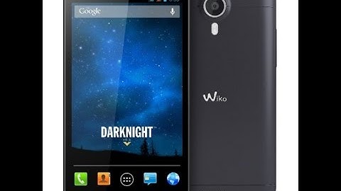 Wiko Darknight Hard Reset and Forgot Password Recovery, Factory Reset