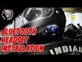How To Install Bluetooth Headset on Any Motorcycle Helmet | Sena SMH5 Headset on Modular Helmet