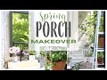 Front Porch 2021 ~ Porch Decor Ideas ~ Front Deck Makeover ~ Spring Porch Decorating