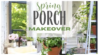 Front Porch 2021 ~ Porch Decor Ideas ~ Front Deck Makeover ~ Spring Porch Decorating