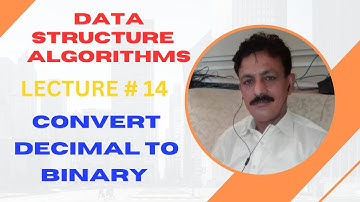 How to Convert Decimal to Binary using Stack in C++ | Data Structures and Algorithms Tutorial