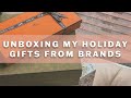 Unboxing my Holiday Gifts from Brands 🎁❤️ Coco Bassey