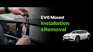 FICS Car Phone Holder for Kia EV6 Facelift 2026 – Custom-Fit Mount