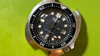 For RT: Seiko 6105-8110 2/71 transitional restoration 