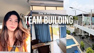 A Day In My Life | Team Building Venue Ocular Visit • The Elizabeth Bay, Laguna