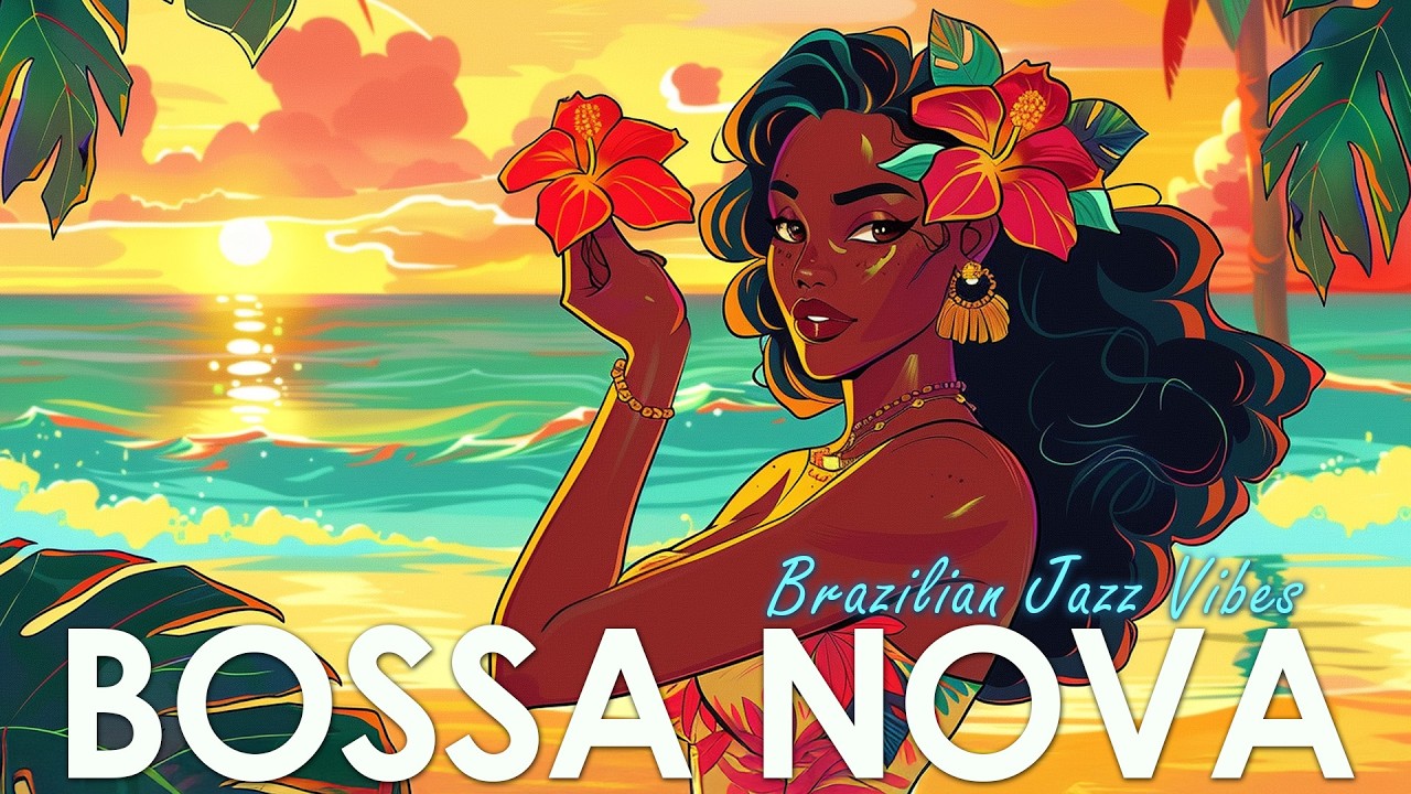 Tropical Paradise Bossa Nova ~ Vibrant Jazzy Latin Music for Happy