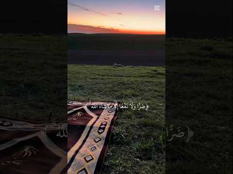 قل لا املك لنفسى ضرا ولا نفعا الا ما شاء الله