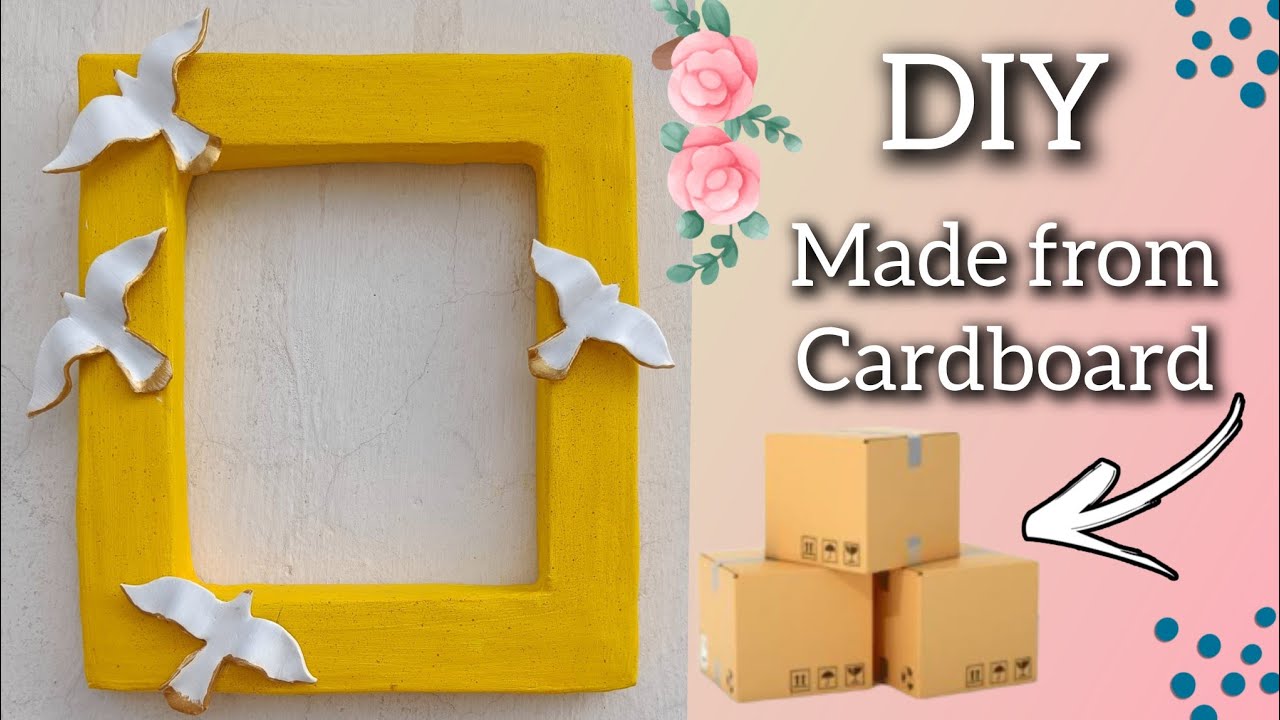 looks expensive/low cost/Diy/wast cardboard use/home decor/New idea💡