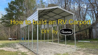 RV 101®  How to build an RV Carport