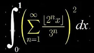 Real Monster floor integral from the 2023 MIT Integration Bee finals | Can you Handle this