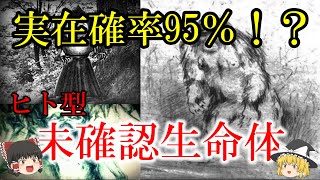 【ゆっくり解説】人のようで人でない！！恐ろしいヒト型UMA3選！！【未確認生物】